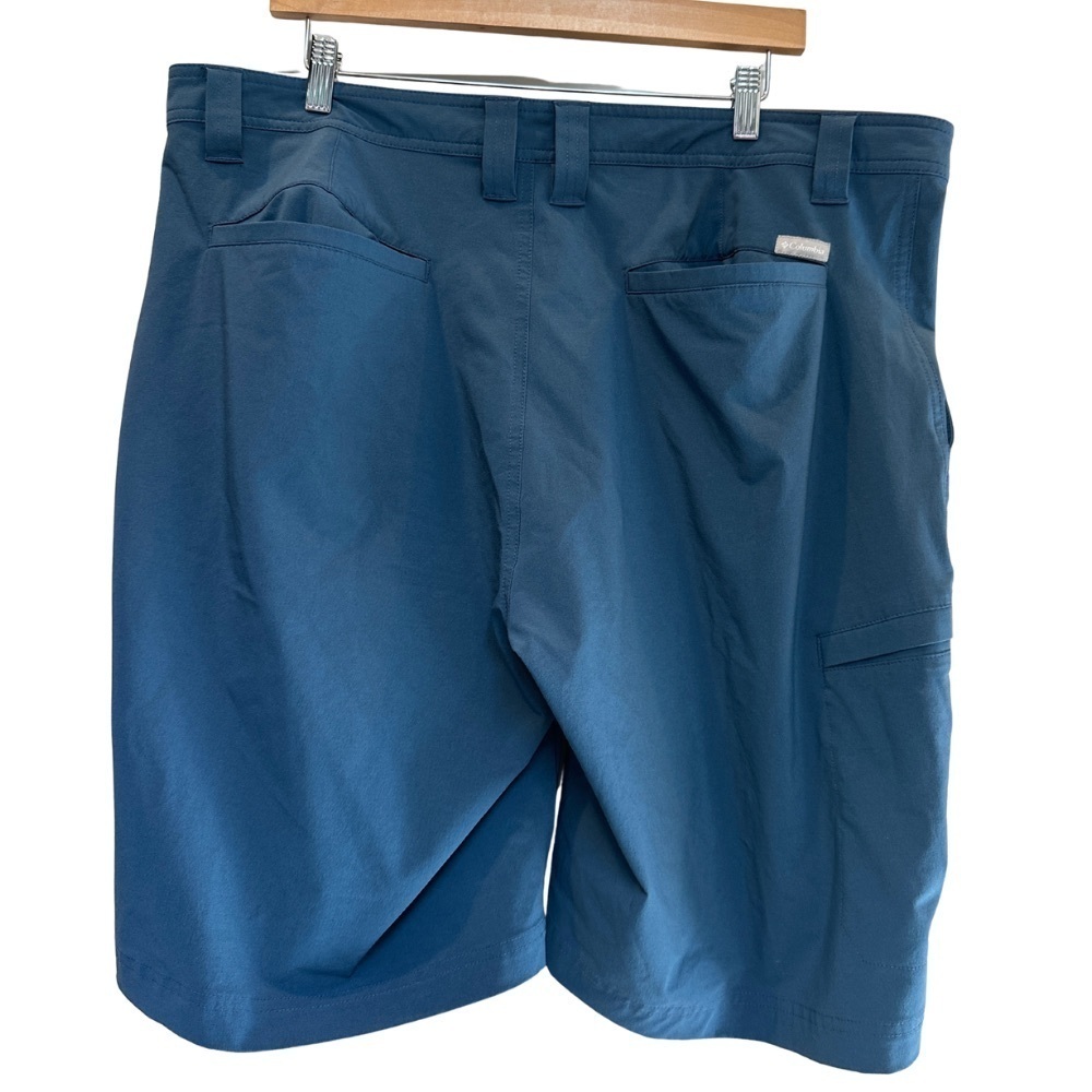 Columbia Men’s Hiking Shorts – Teal Blue – Size 40W 10L RN 69724 - Picture 2 of 4